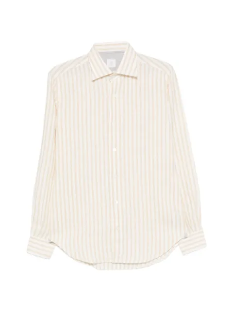 Eleventy striped-pattern shirt
