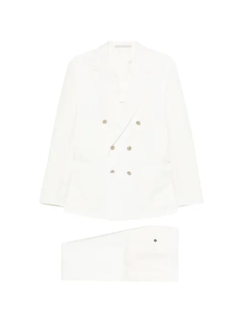 Eleventy double-breasted suit