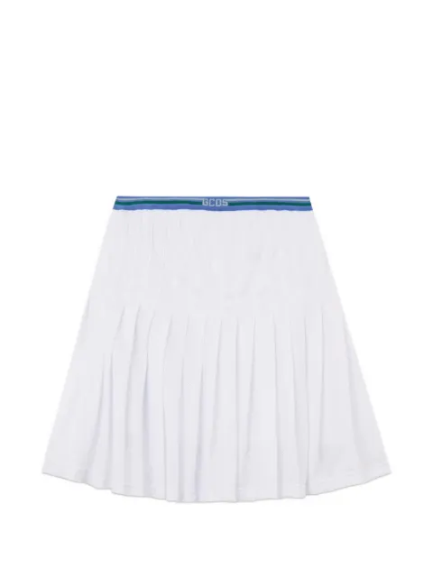 GCDS falda corta con detalle del logo