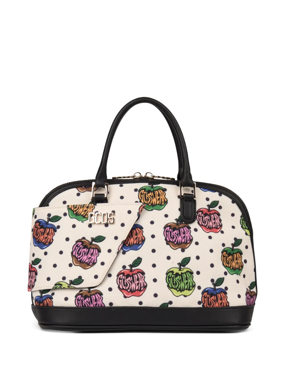 GCDS Shopper mit Print - Weiß