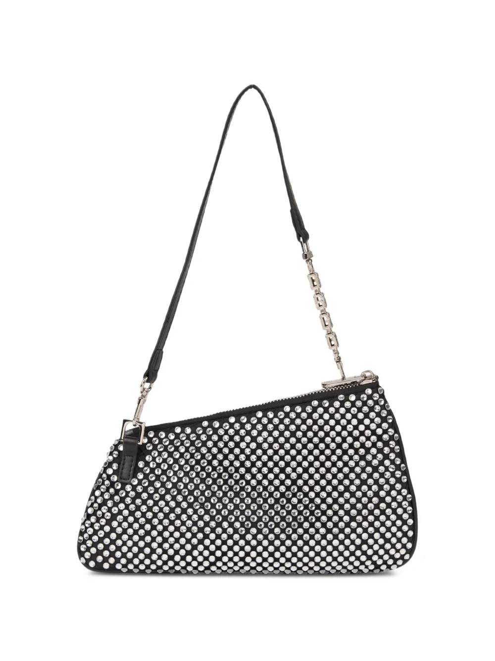  Gcds Comma Notte Shoulder Bag - Silver 