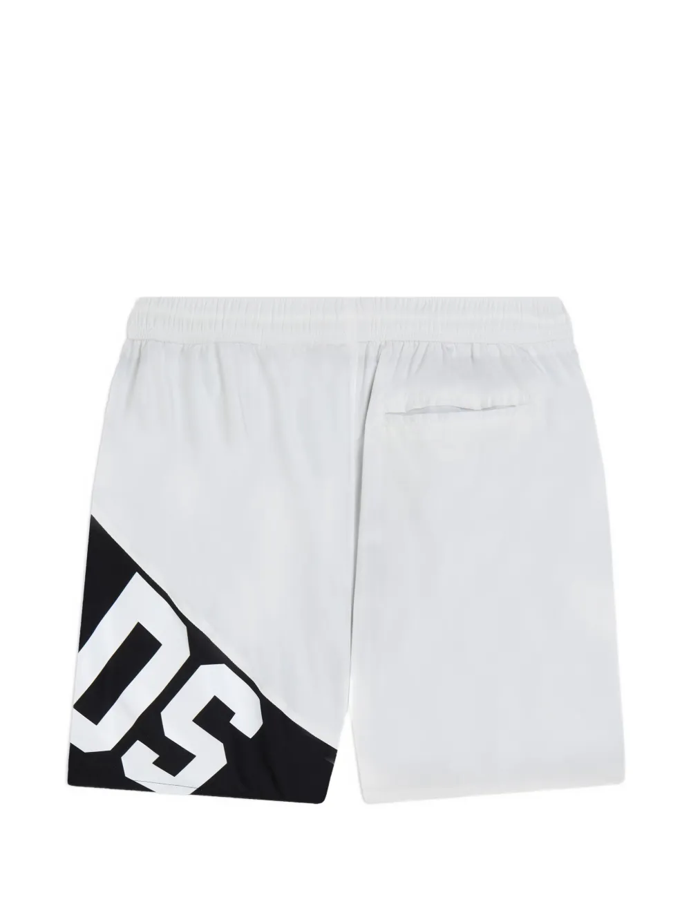 GCDS Zwembroek met logoprint Wit