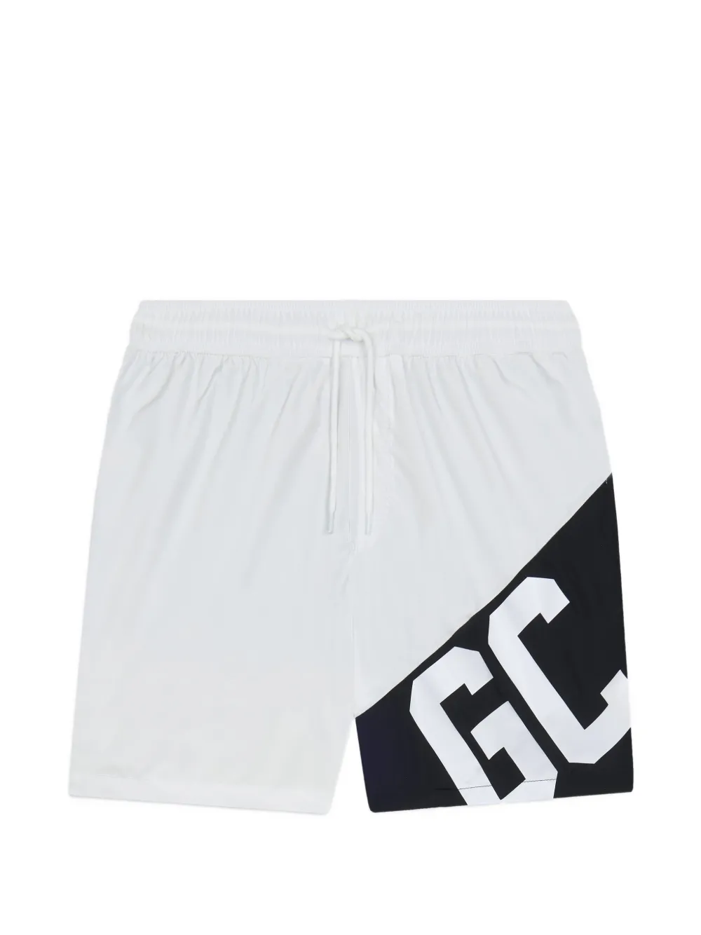 GCDS logo-print swim shorts