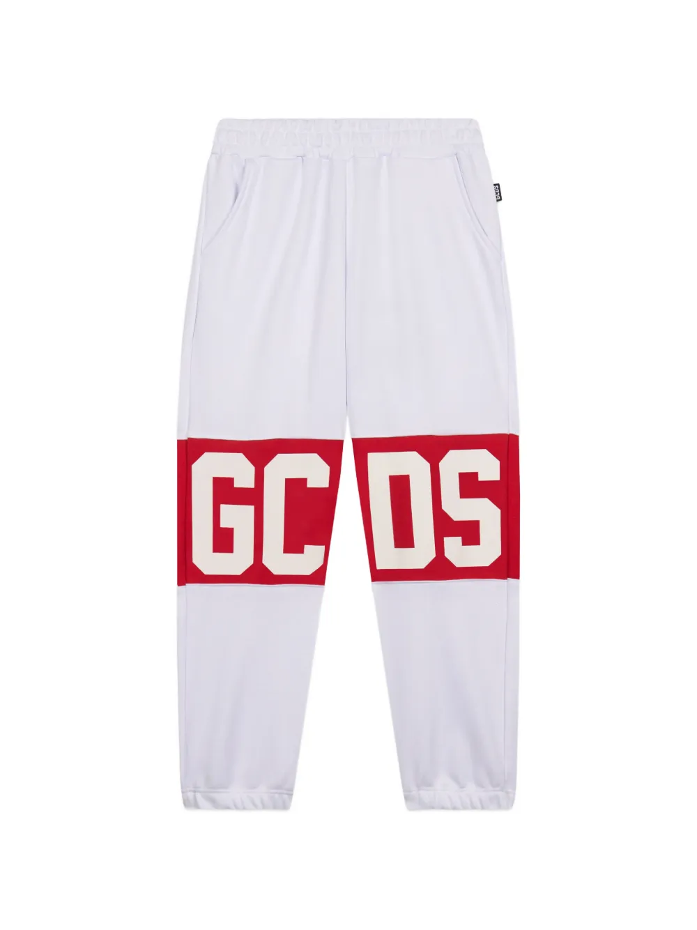 Gcds Kids logo-print track pants - White