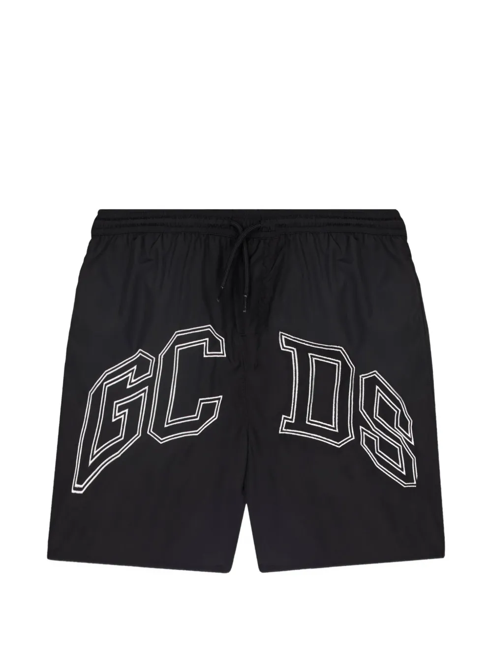 GCDS logo-print drawstring swim shorts