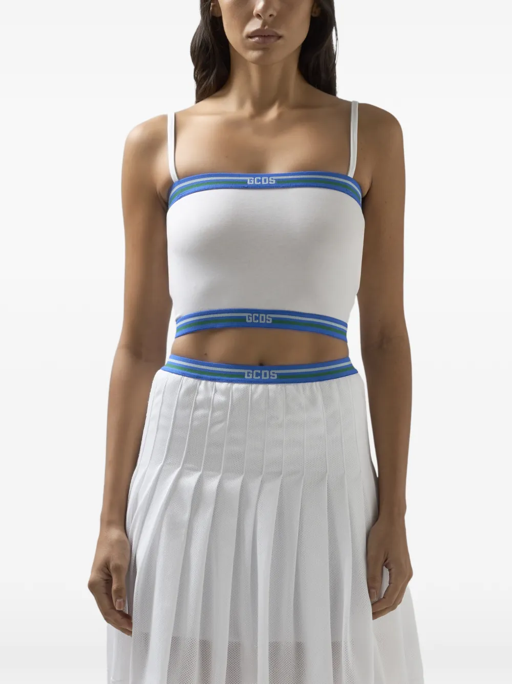 GCDS Cropped top Wit