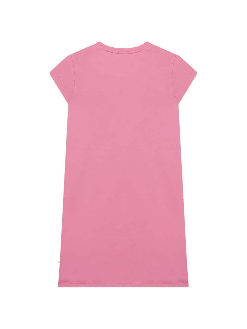 Gcds Kids Lounge T-shirtjurk met geborduurd logo Roze