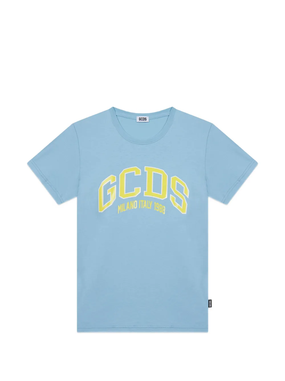 Gcds Kids' T-shirt Mit Logo -print In Blue