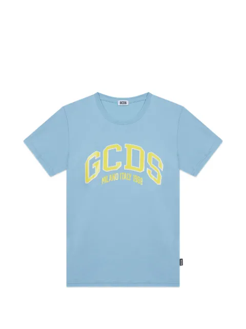 Gcds Kids logo-print lounge T-shirt