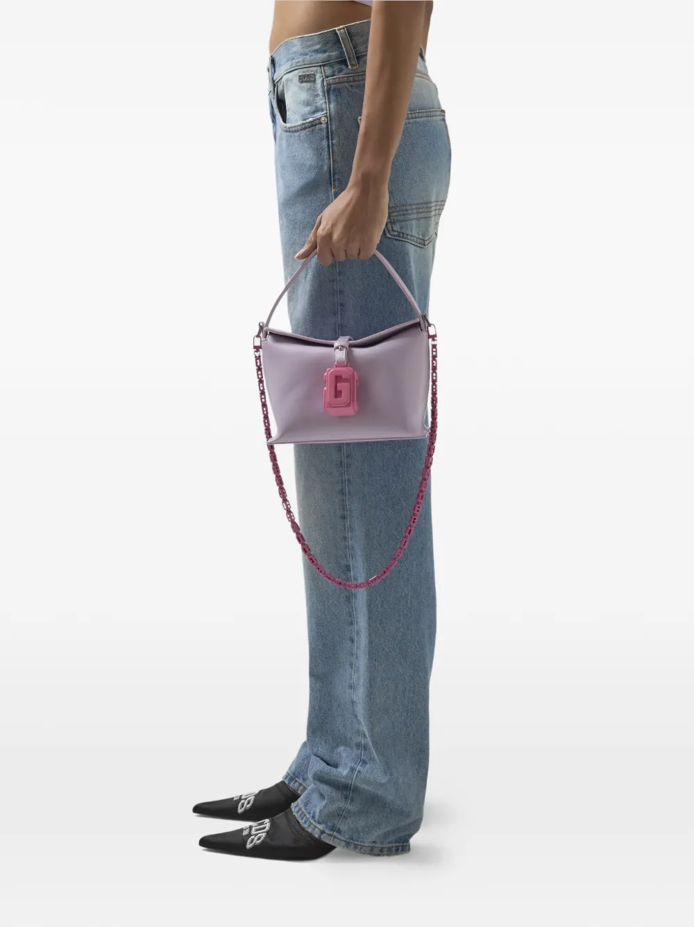  Gcds Mega Comma Shoulder Bag - Purple 