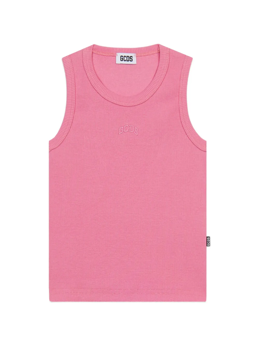 Gcds Kids Top con ricamo - Rosa