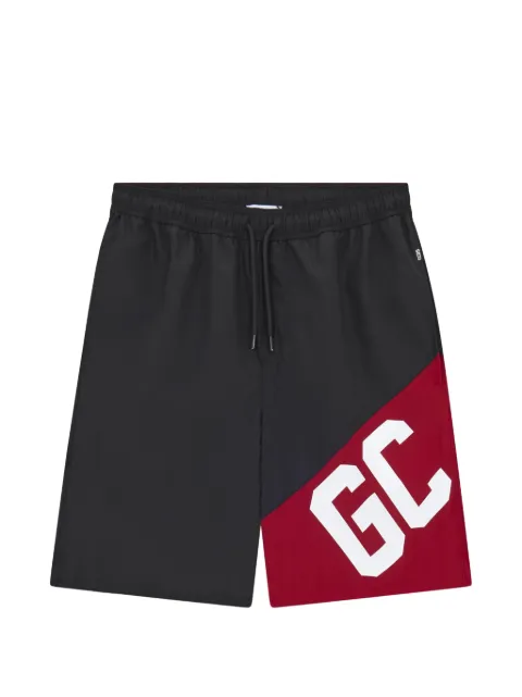 GCDS logo-print swim shorts