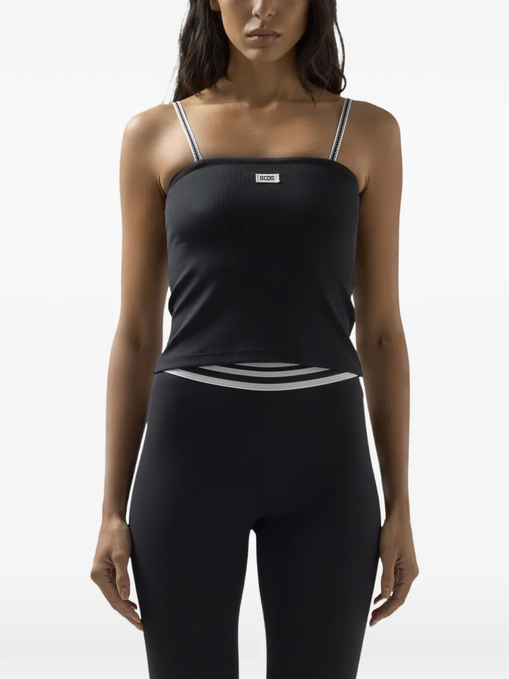  Gcds Logo-patch Tank Top - Black 