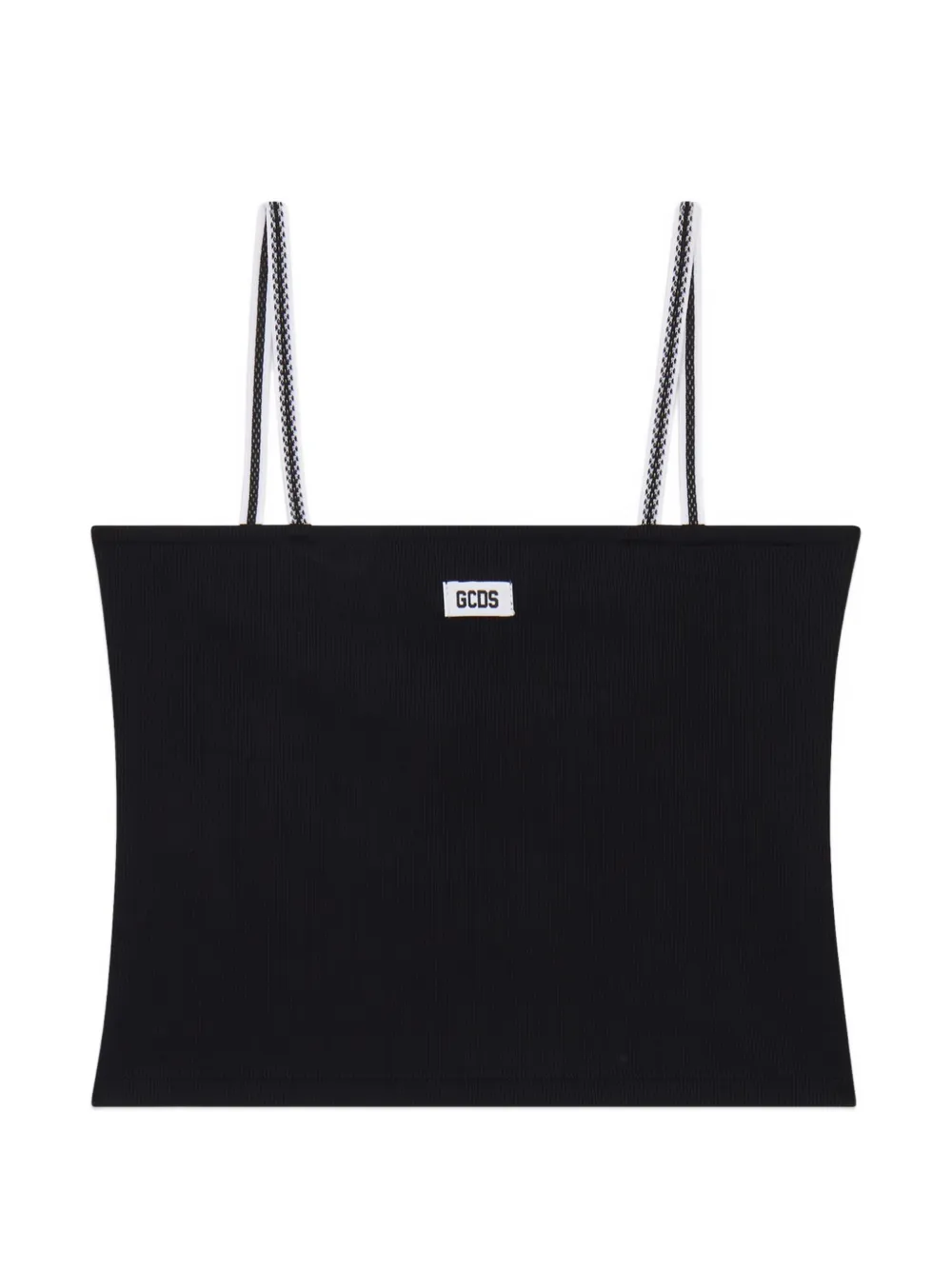 GCDS Canotta con applicazione - Nero