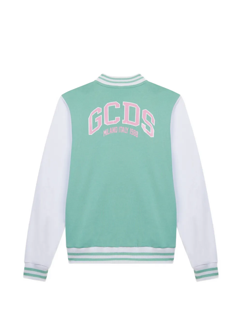 Gcds Kids Bomberjack met logoplakkaat Groen