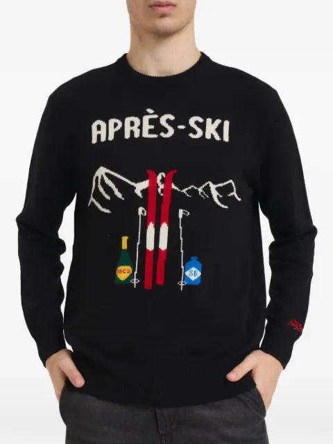 MC2 Saint Barth Heron Après-ski graphic sweater