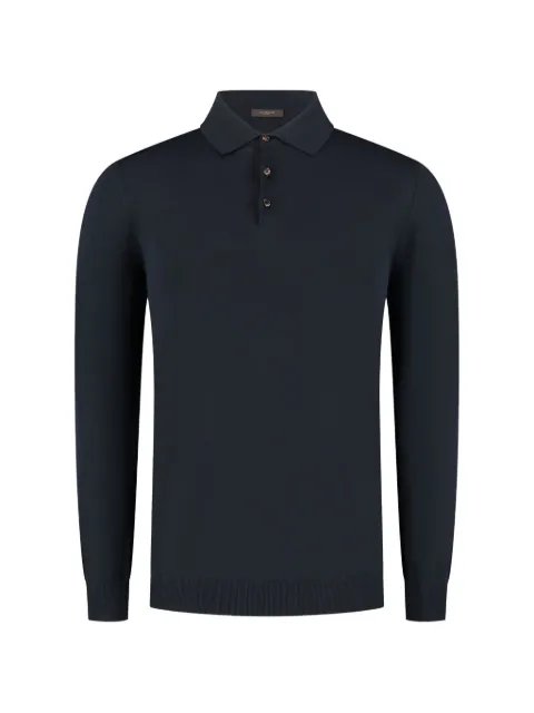 Zanone buttoned polo shirt