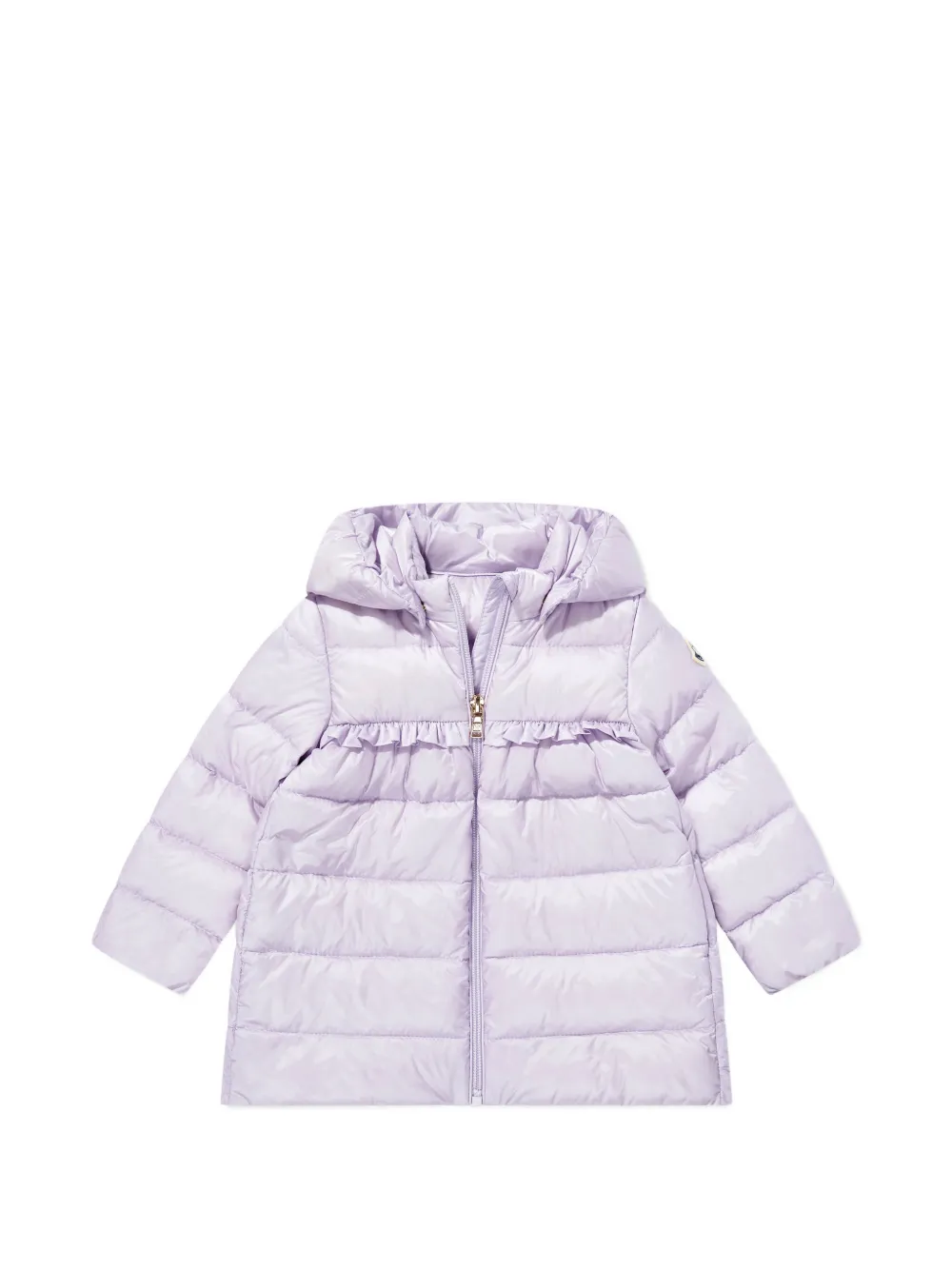 Moncler Enfant Nevra jack met ruches Paars