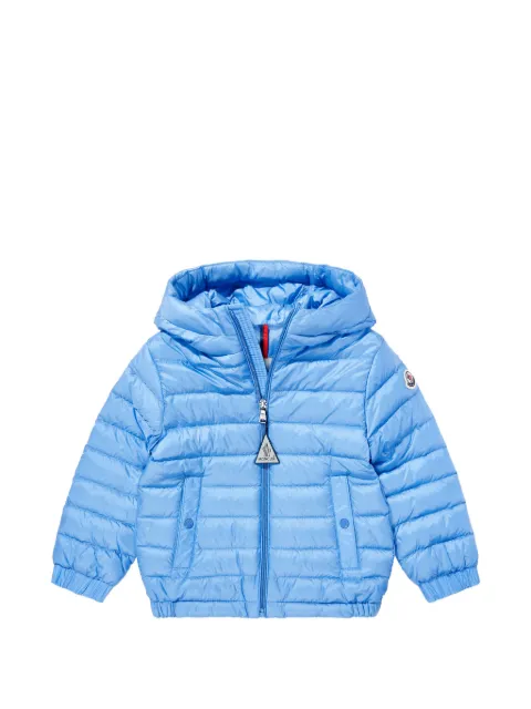 Moncler Enfant hooded quilted jacket