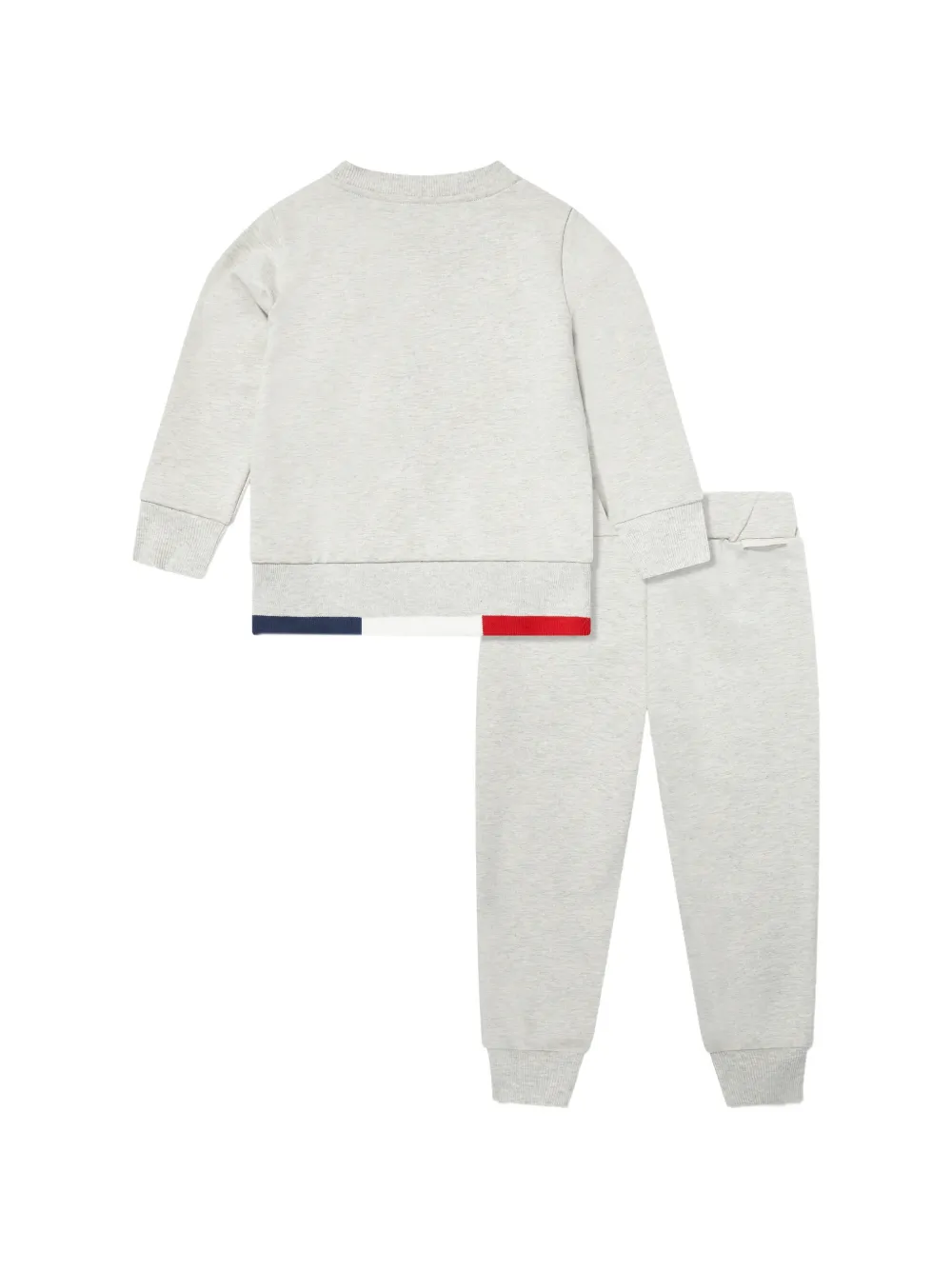 Moncler Enfant Trainingspak met logostreep Grijs