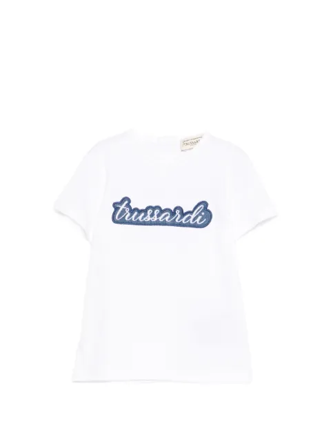 TRUSSARDI JUNIOR embroidered T-shirt