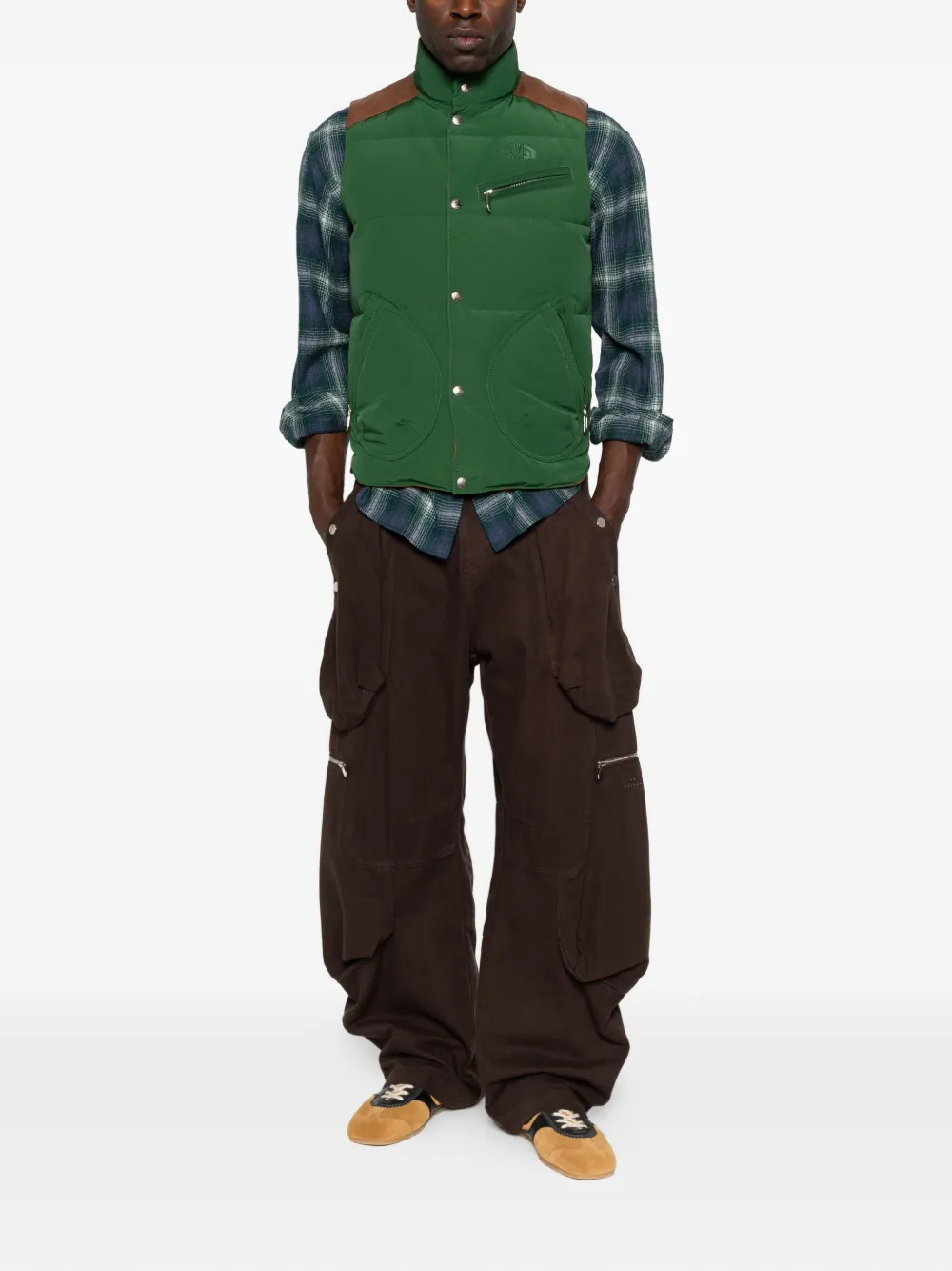 Junya Watanabe MAN パデッド レザーベスト | Image 2