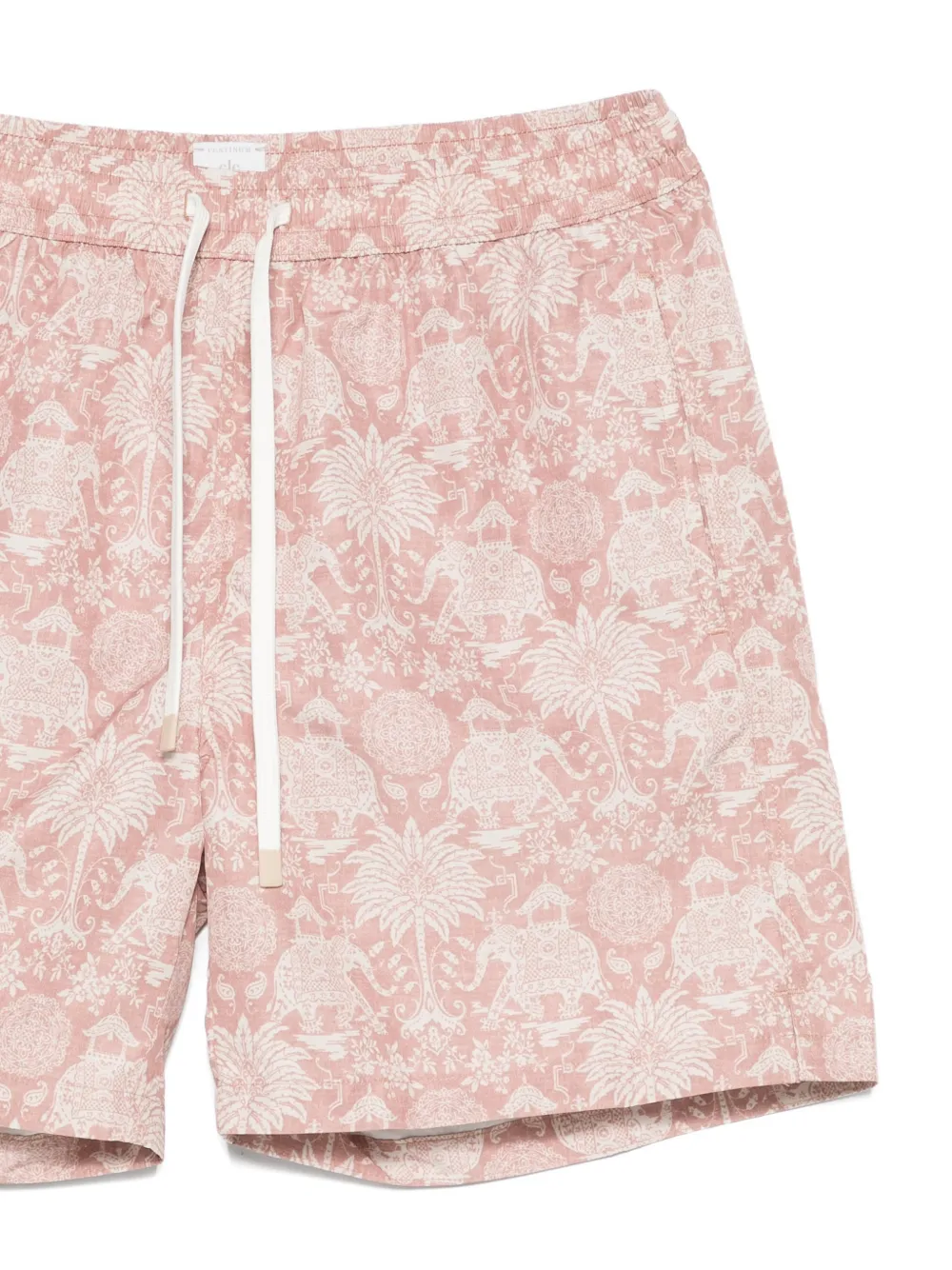  Eleventy Printed Swim Shorts - Pink 