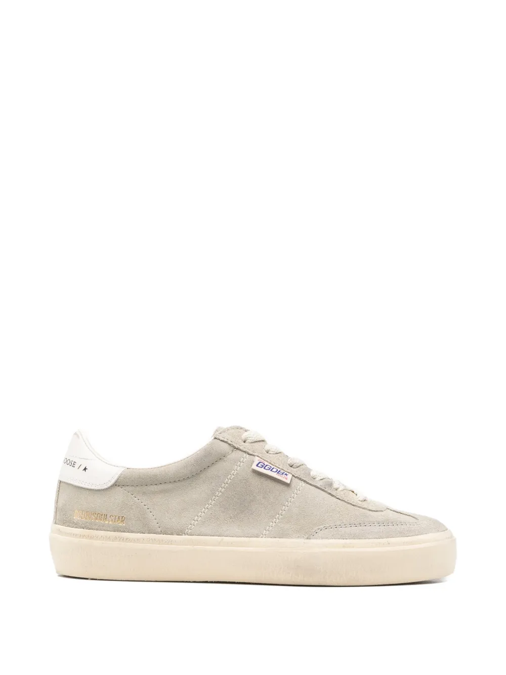 Golden Goose Soul Star suède sneakers Grijs