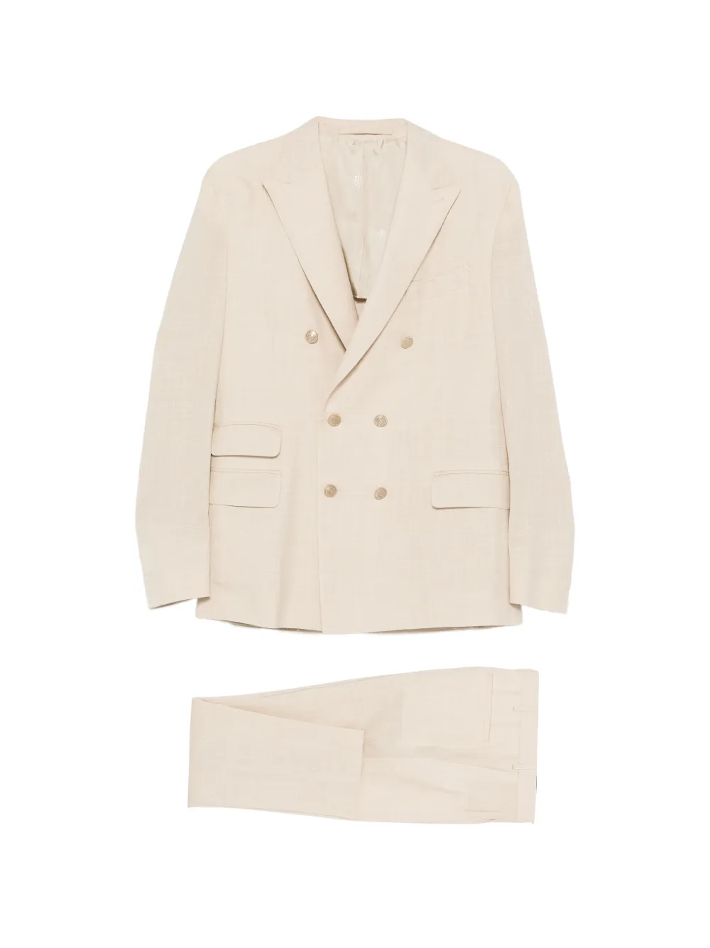 Eleventy double-breasted suit - Toni neutri