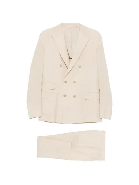 Eleventy double-breasted suit