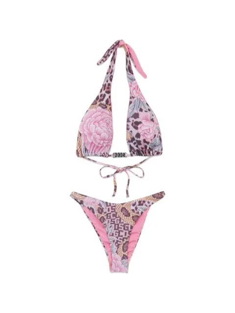 GCDS Bikini mit Blumen-Print