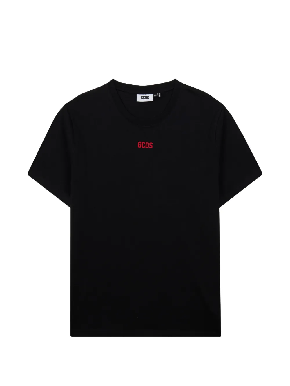 GCDS mini logo-detail cotton T-shirt - Nero