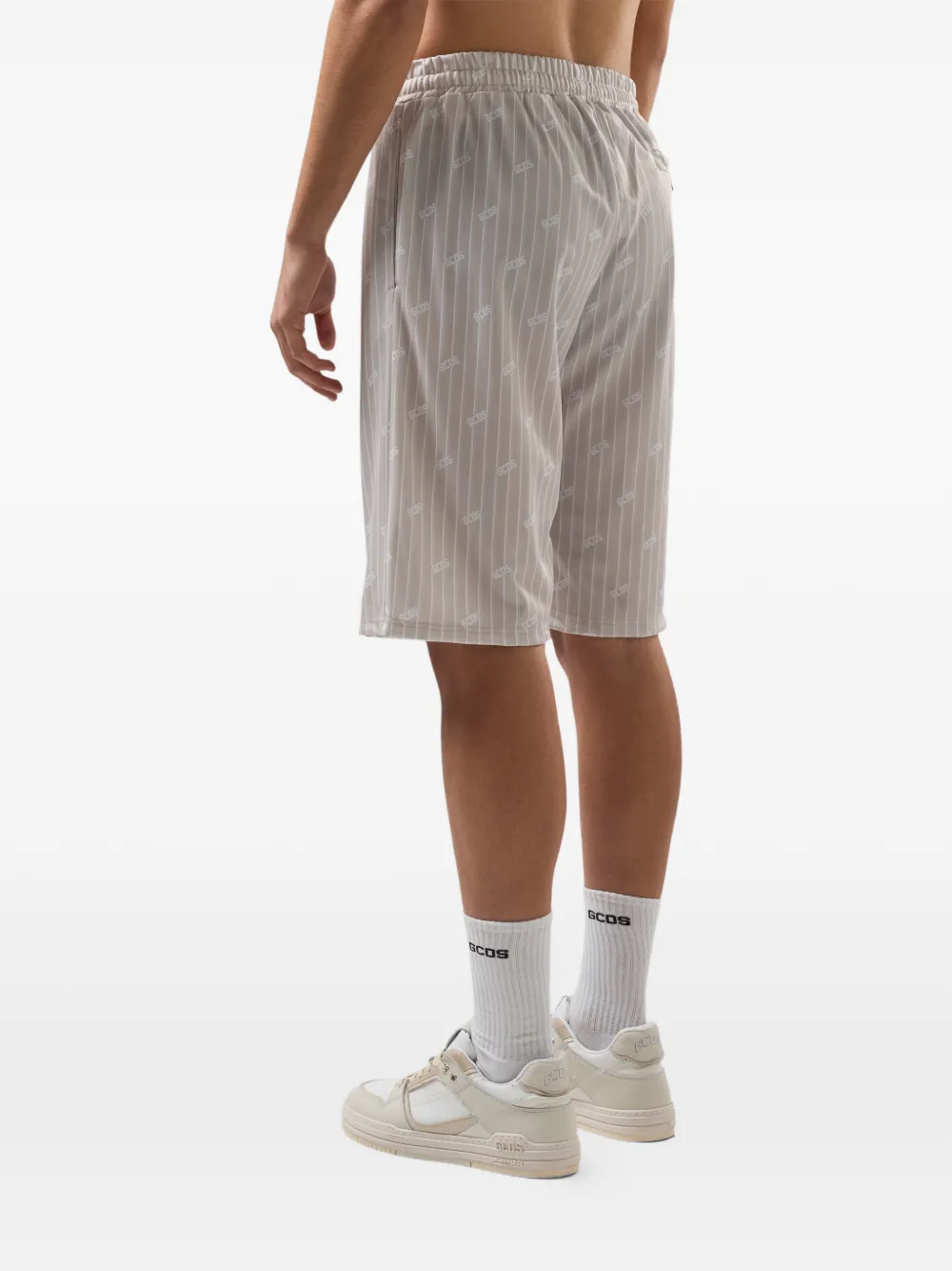 Pinstripe Logo Shorts