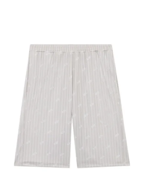GCDS short à logo et fines rayures