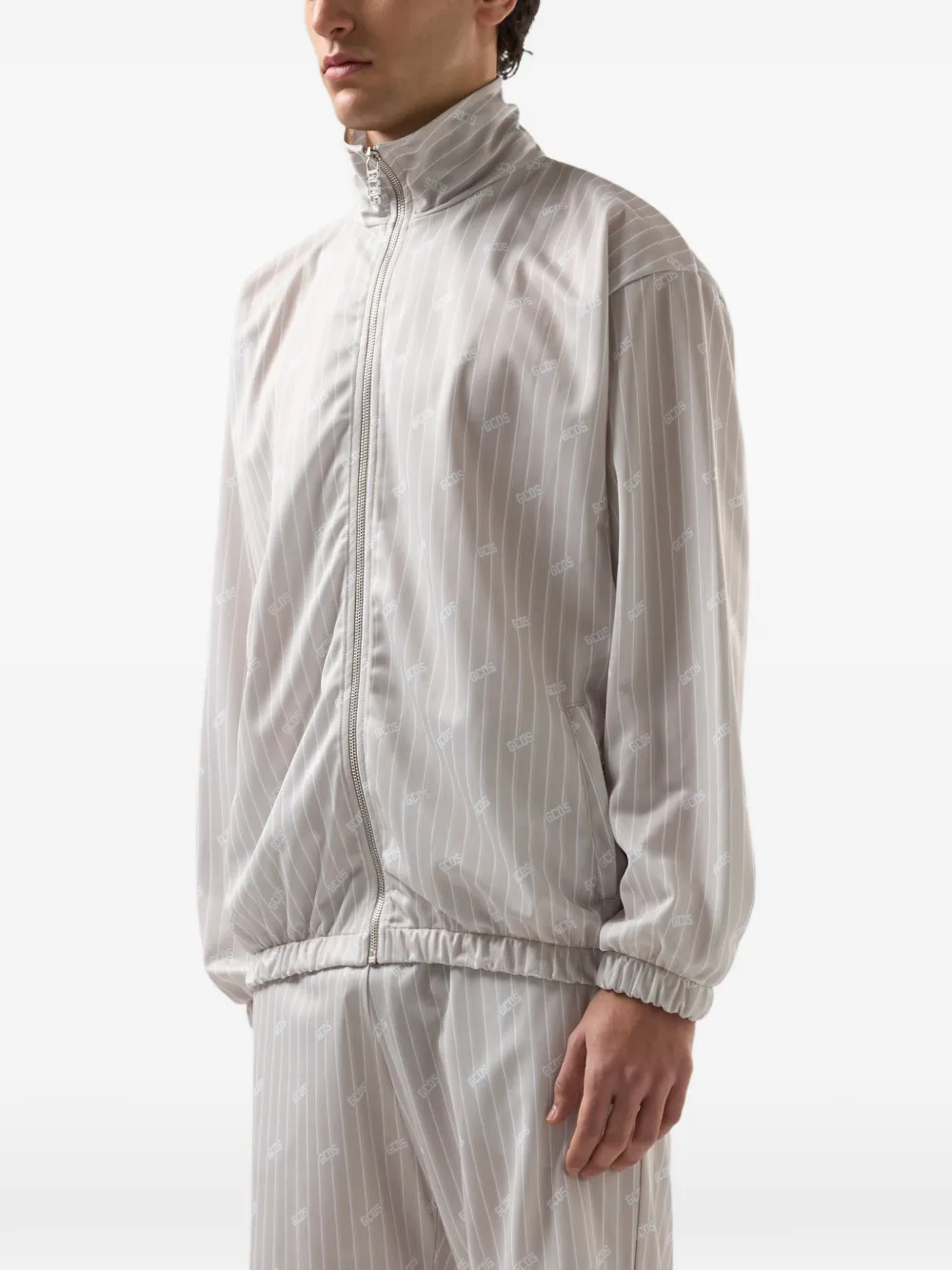 Pinstripe Windbreaker