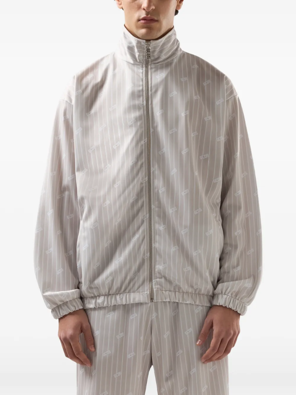 Pinstripe Windbreaker