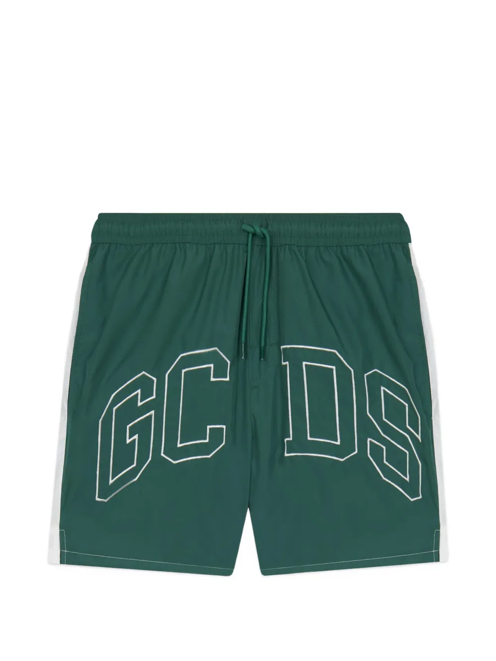 GCDS logo-print drawstring swim shorts