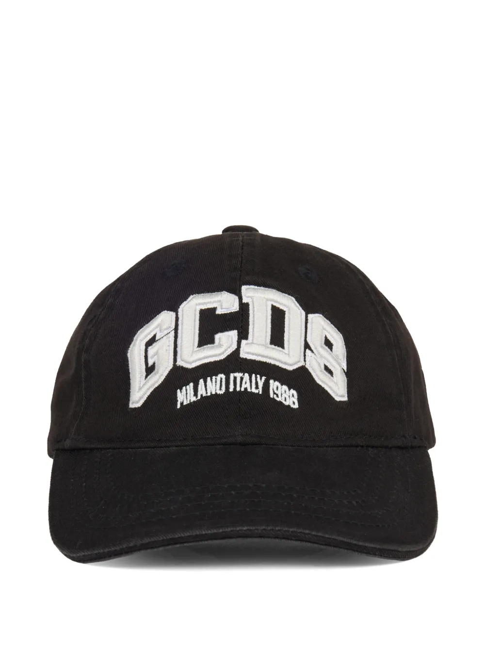 Gcds Kids Cappello da baseball con logo - Nero