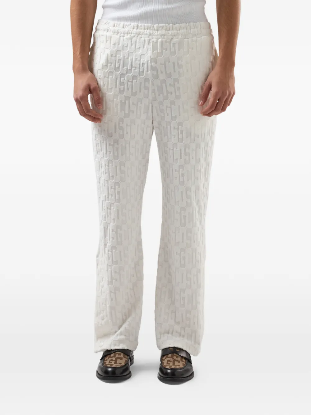 Monogram-Pattern Trousers