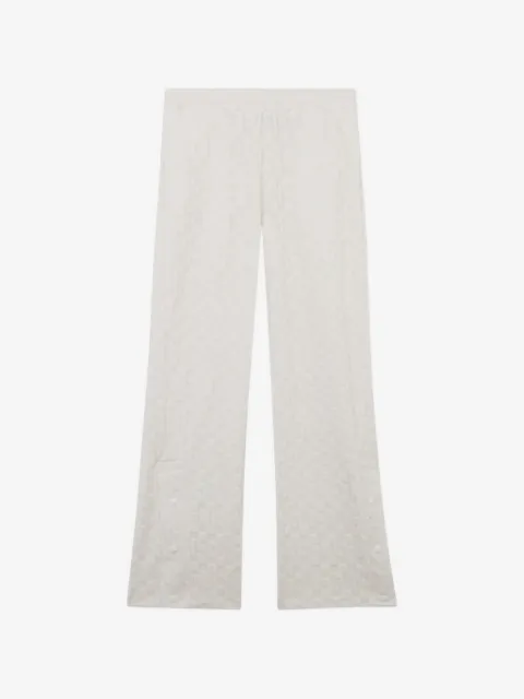 GCDS pantalones para nieve con monograma