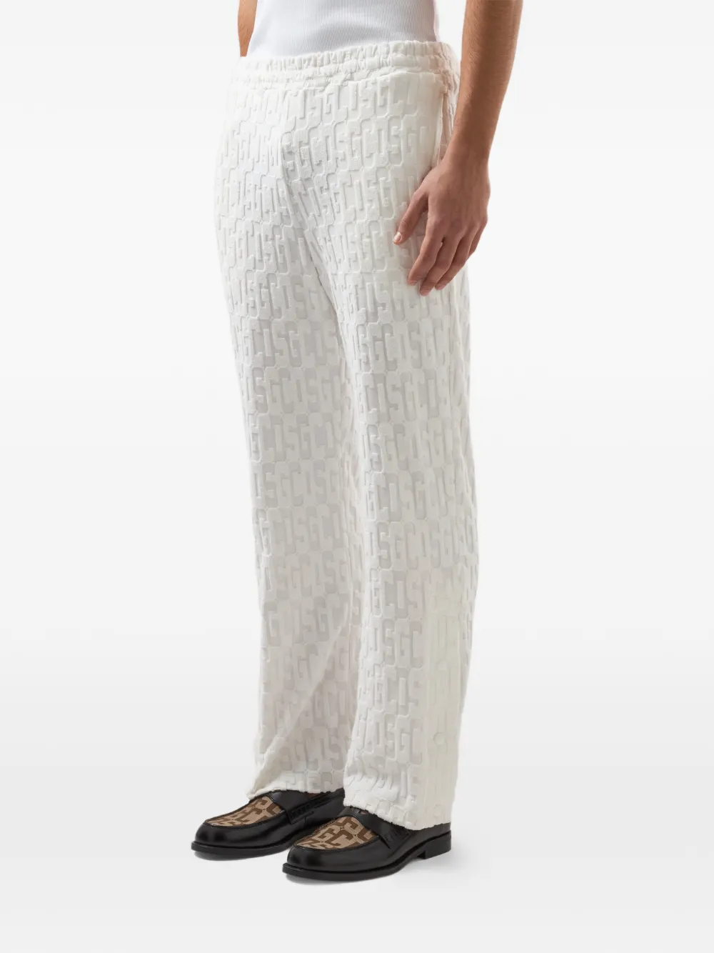 Monogram-Pattern Trousers