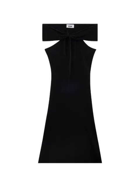 GCDS cut-out-design maxi dress