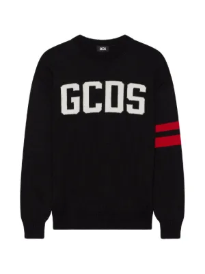 GCDS ストライプ セーター | ブラック | FARFETCH JP