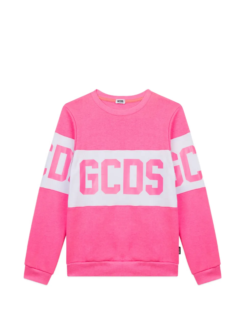 Gcds Sweatshirt Mit Logo-print In Pink