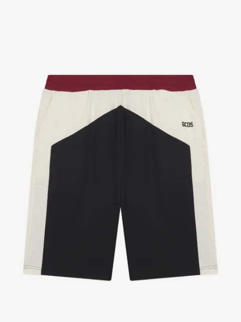 GCDS shorts depostivos con diseño color block