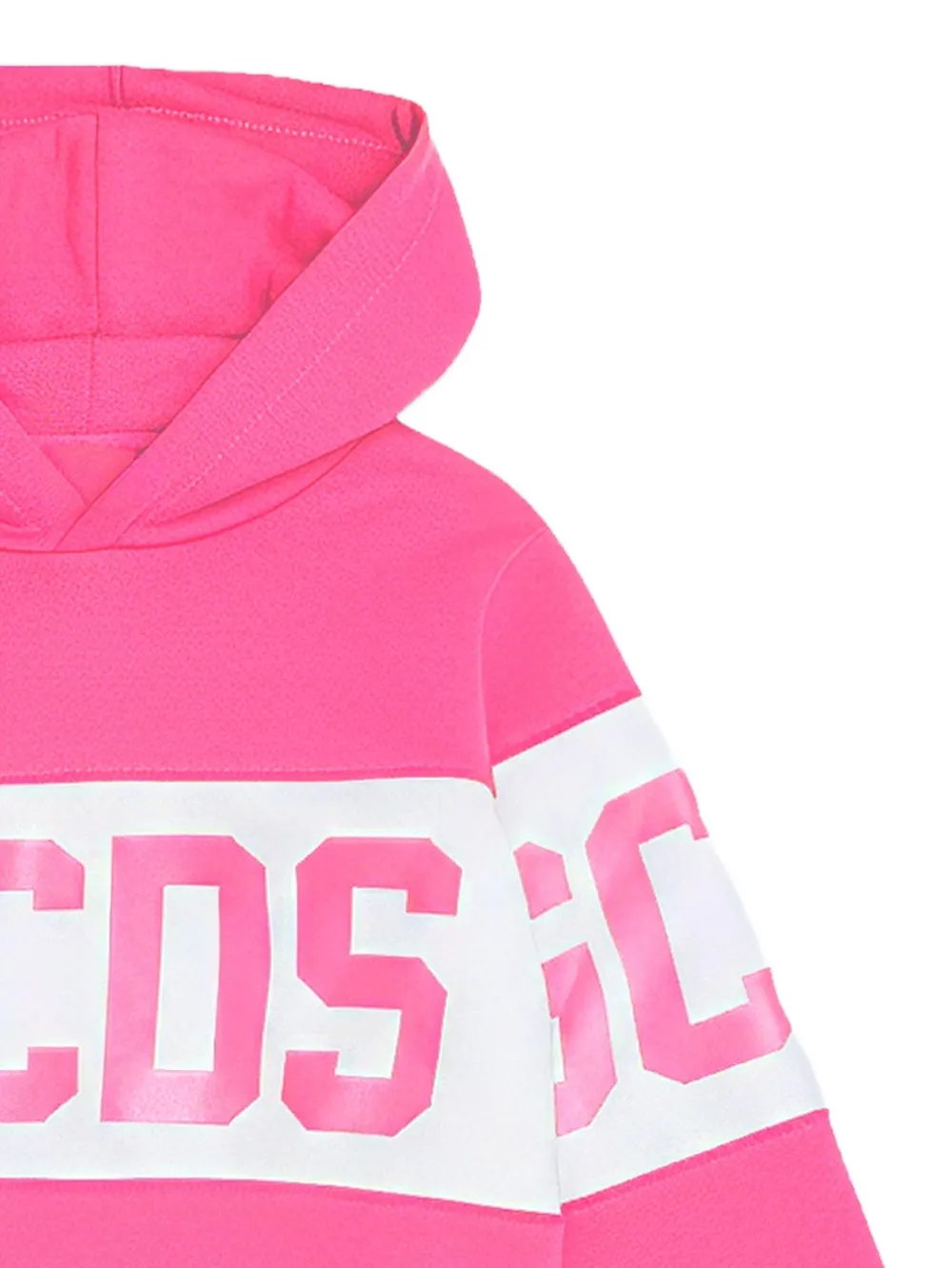  Gcds Kids Logo-print Hoodie - Pink 