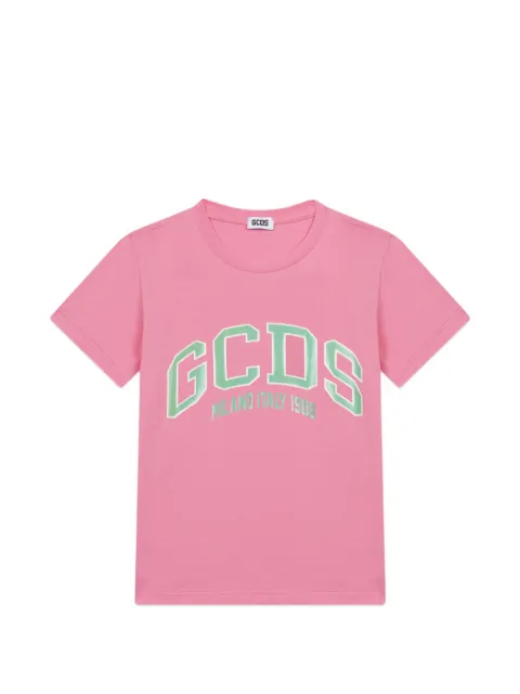 Gcds Kids logo-print lounge T-shirt