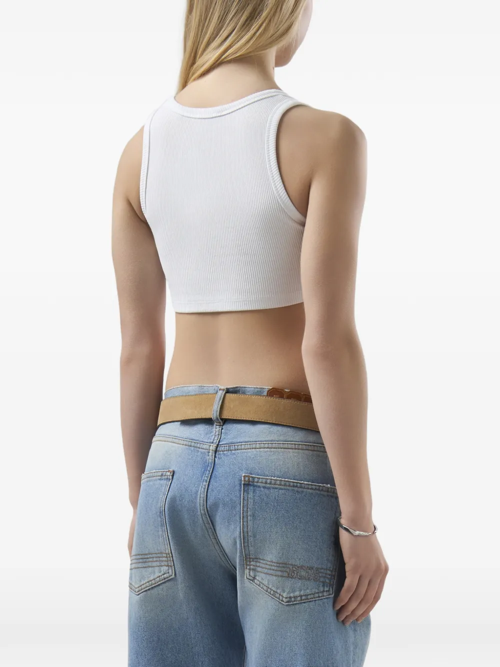 GCDS Cropped top Wit