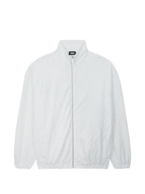 GCDS terry monogram zip-up jacket