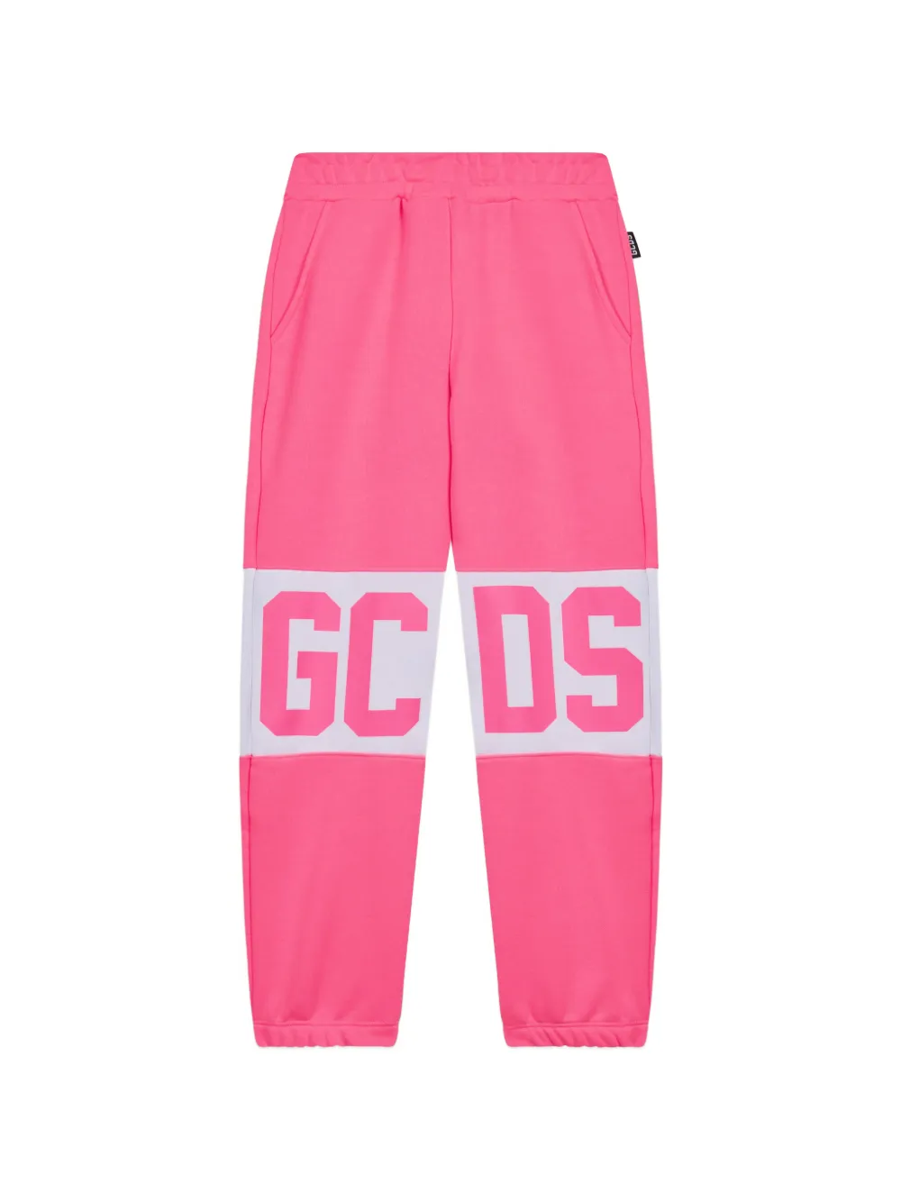 Gcds Kids Pantaloni sportivi con stampa - Rosa